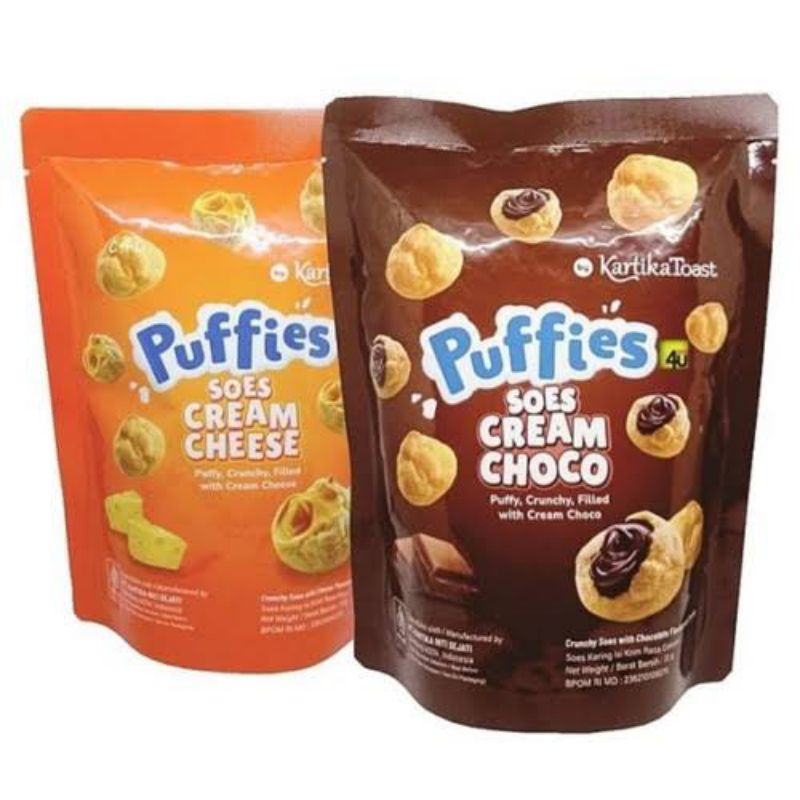 

PROMO!!Puffies soes cream by kartikaToast cheese & choco