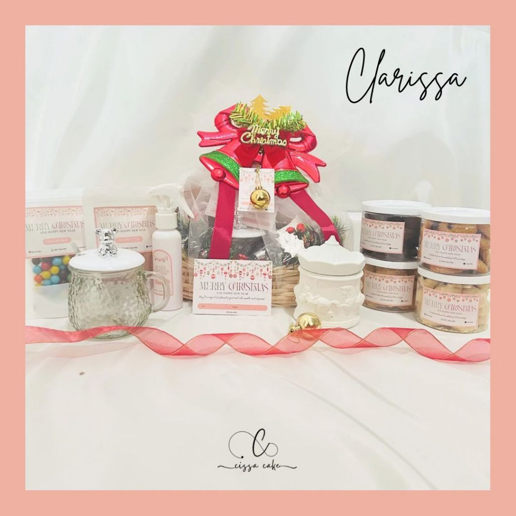 

Christmas Hampers Clarissa / Hampers Natal / Parsel Natal / Hampers Murah / Cookies Natal by Cissa Cake