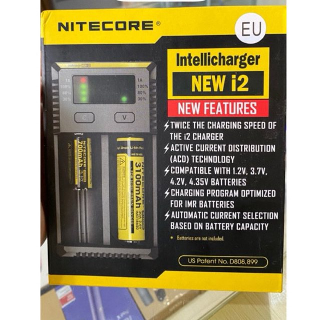 Charger Baterai Nitecore Original 2 Slot