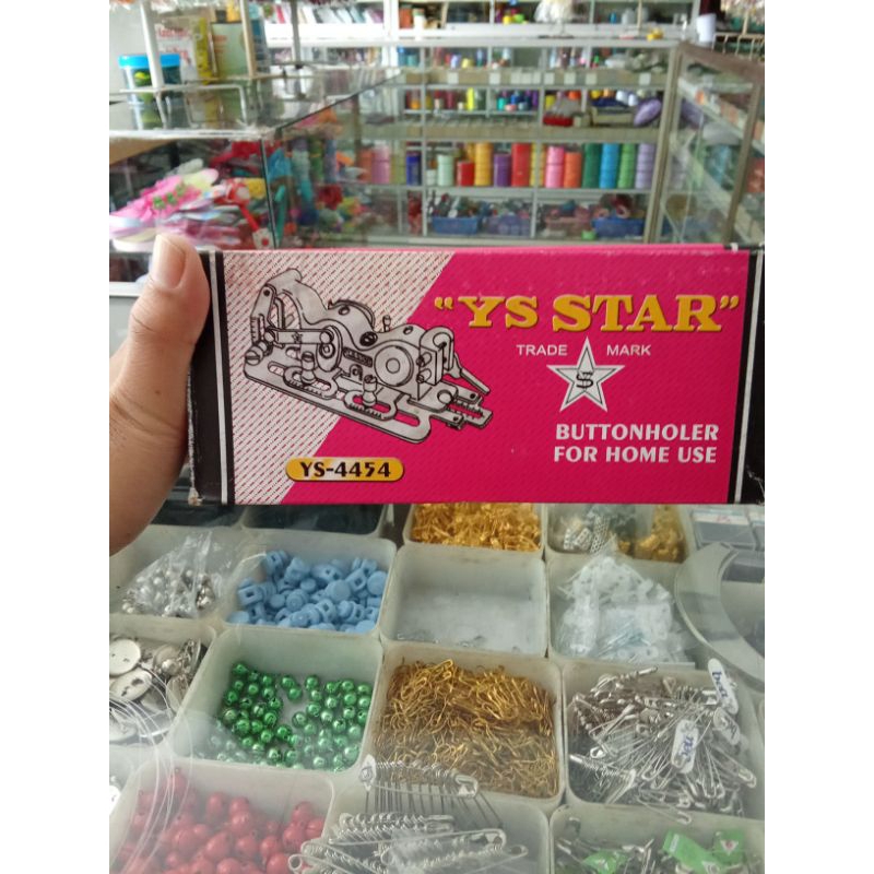 Alat jahit Lubang Kancing YS Star 4454 Mesin kecil butterfly/ singer