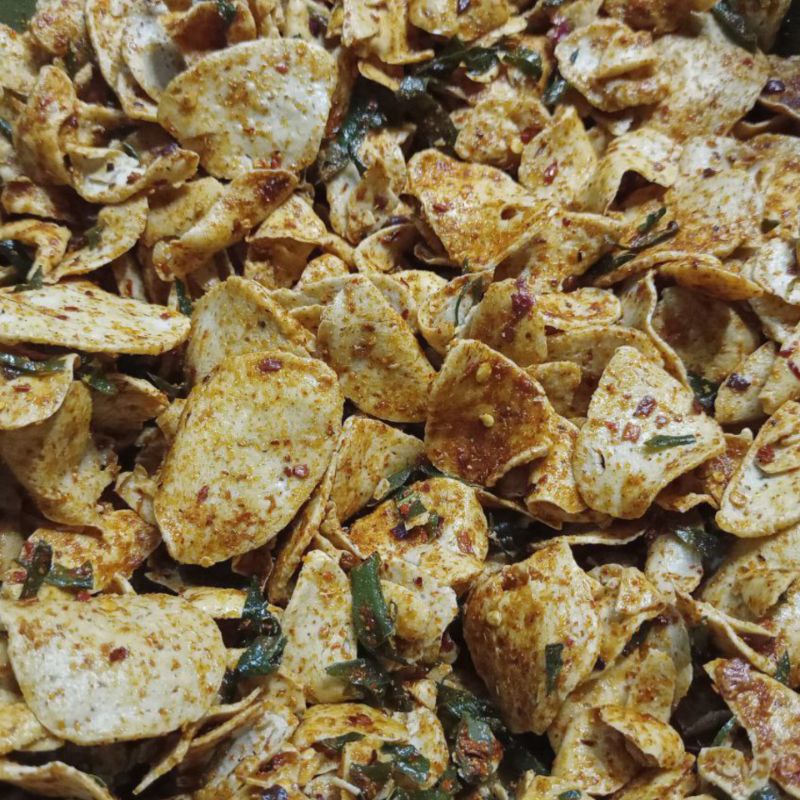 

Basreng Kriuk Daun Jeruk | Basreng Viral Cianjur Selatan | Berat 250gr