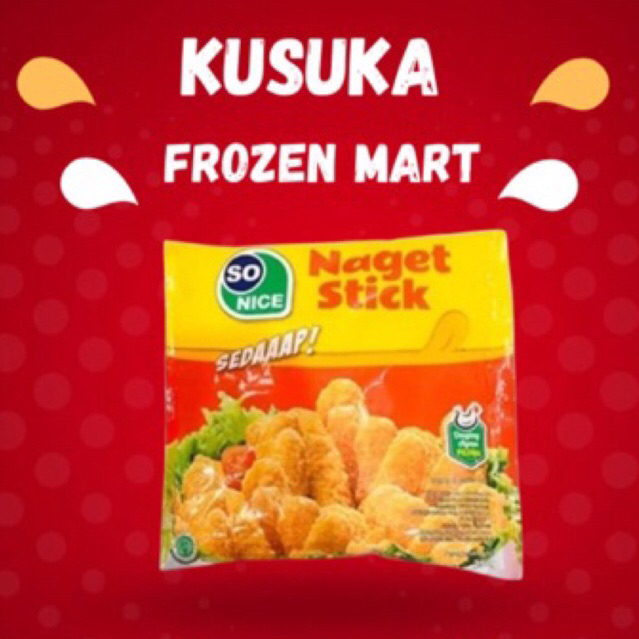 

SO NICE NAGET STICK SEDAP 500gr