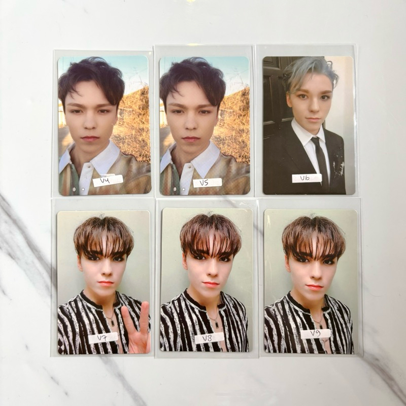 [READY STOCK] Official PC Photocard Album KR VERNON SEVENTEEN SVT (Henggarae Set, An Ode Begin Real)