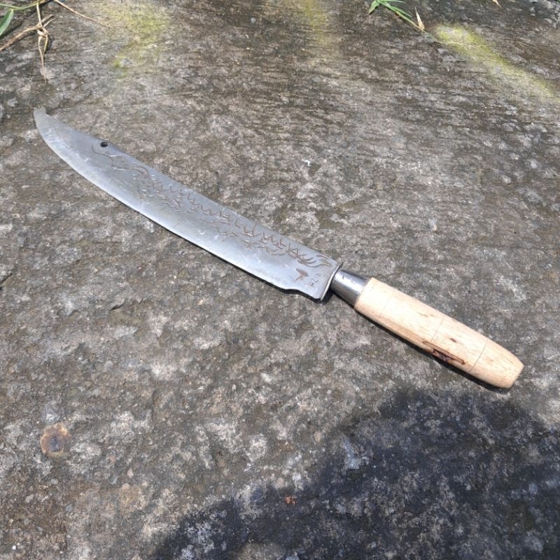pisau dapur pisau ukir pisau panjang 50cm serbaguna