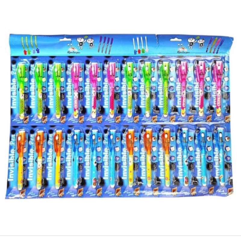 

(ISI 12PCS) PULPEN CONTEK INVISIBLE PER KAR ISI 12PCS