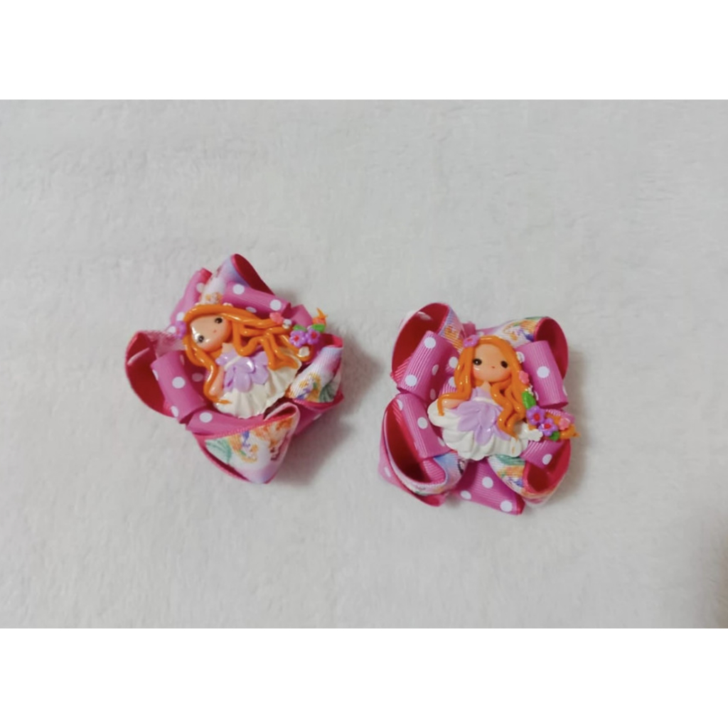 ikat rambut jepitan rambut anak anak cantik princess rapunzel isi 2 pcs accessories rambutRapunzel i