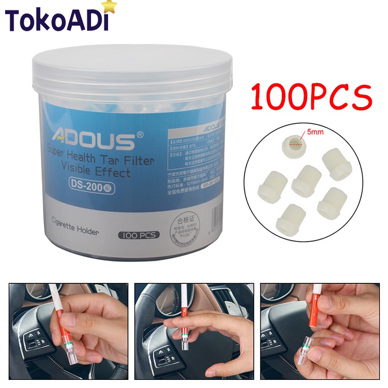 SIAPKIRIM 1pcs Penyaring Pipa Filter  Pipa Penyaring Tar Nikotin Penyaring Tar