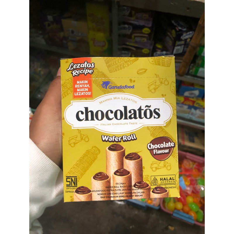 

Lezatos Recipe Mamma Moa Food Chocolate Taste Wafer Roll