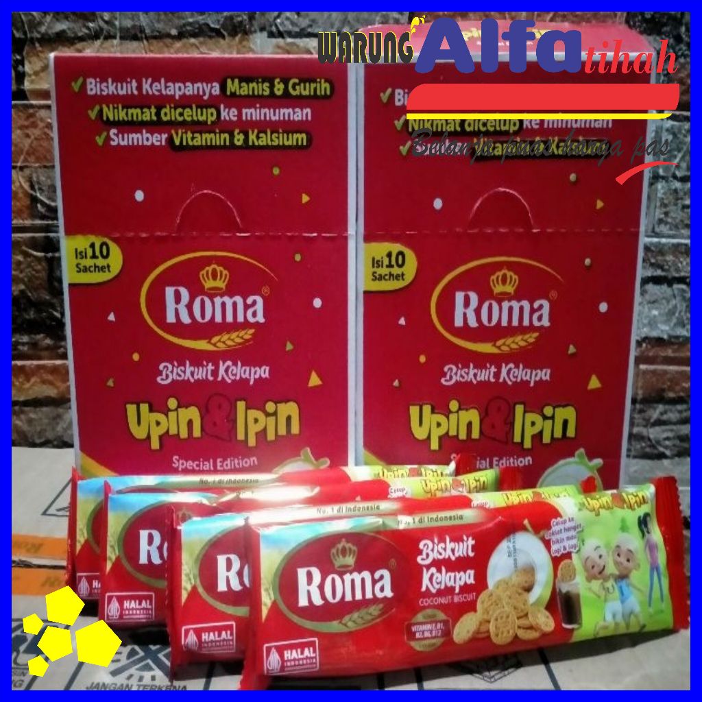 

roma kelapa sachet 1dus