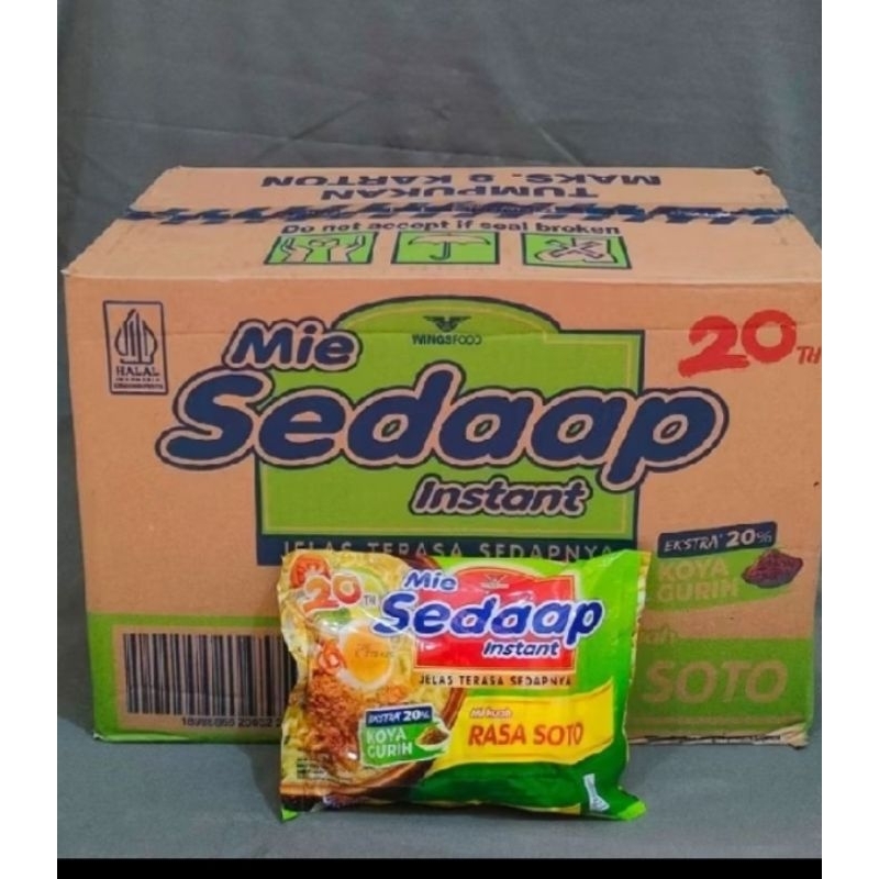 

SEDAAP SOTO 1 DUS ISI 40 PCS