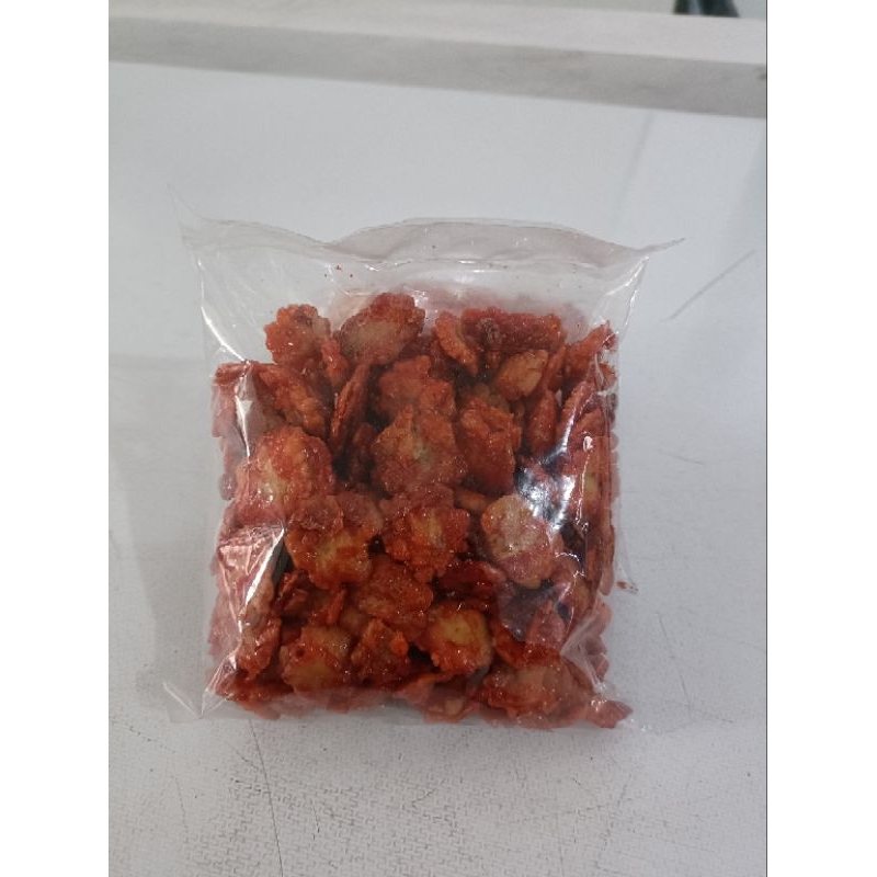 

Emping pedas repack 250gr