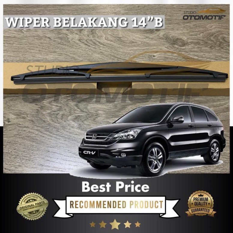 STOKTERBATAS Wiper Belakang CRV GEN3 27212 14 inch Rear Wiper CRV GEN3