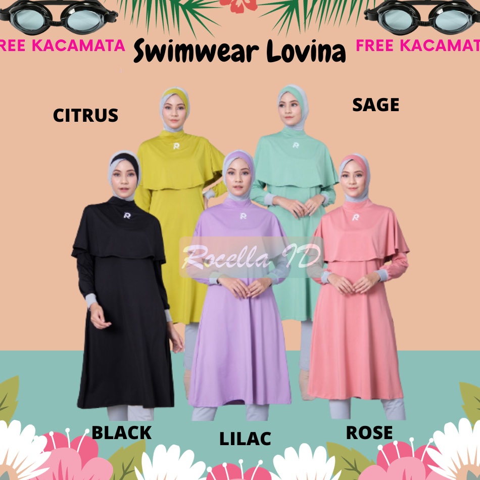 STOKTERBATAS ROCELLA SWIMWEAR LOVINA KACAMATA RENANG ROCELLA SWIMWEAR LOVINA  ROCELLA MARINA ROCELLA