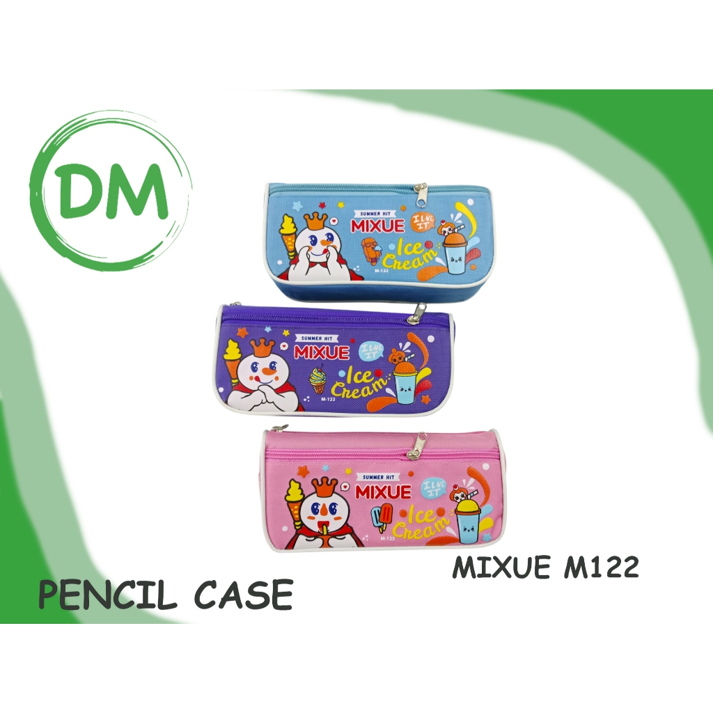 

MIXUE M-122 KOTAK PENSIL TEMPAT PENSIL PENCIL CASE KANVAS