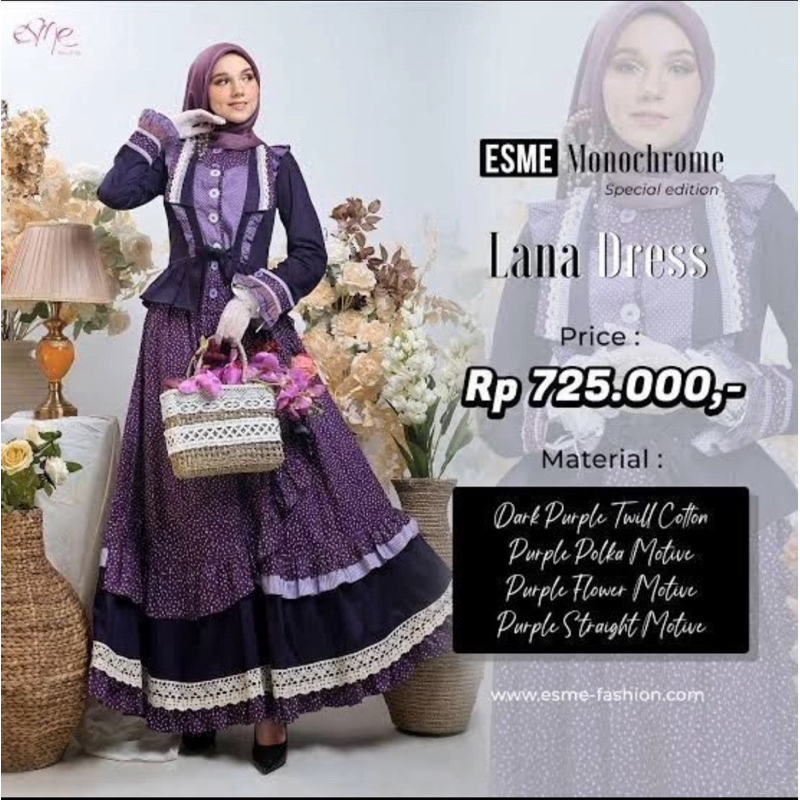 Gamis ESME Lana Dress