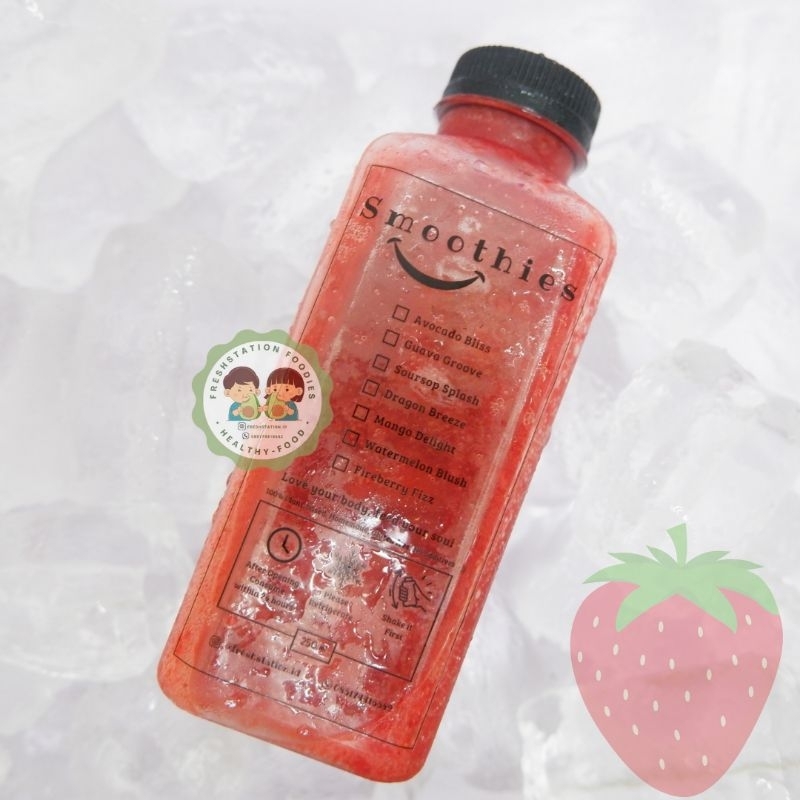 

smoothie strobery less sugar 250ml