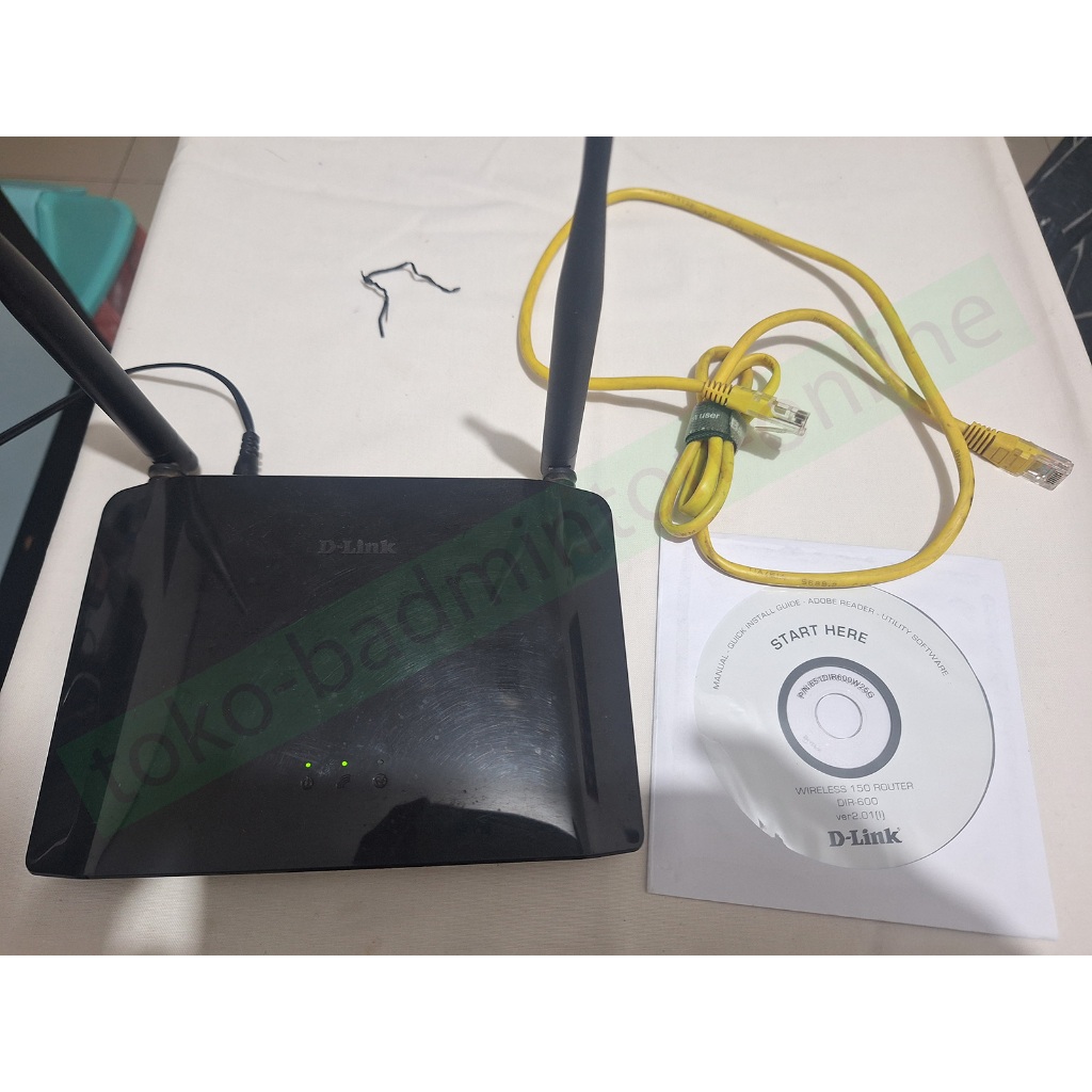 ROUTER Wifi MODEM WIFI D-LINK MODEL DIR-612 BAGUS
