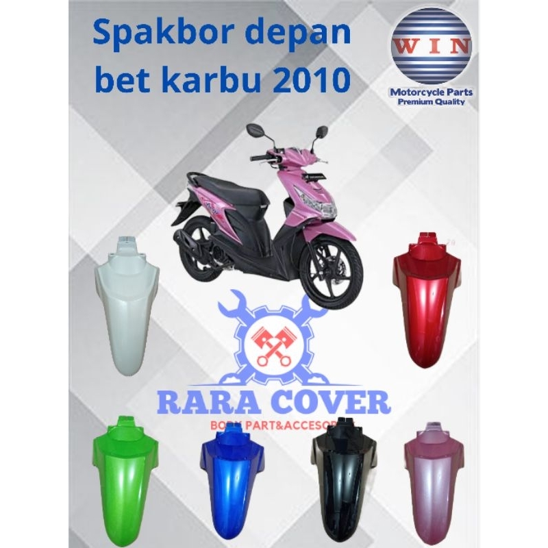 spakbor depan beat karbu 2010 / spakbor depan atas beat karbu 2010
