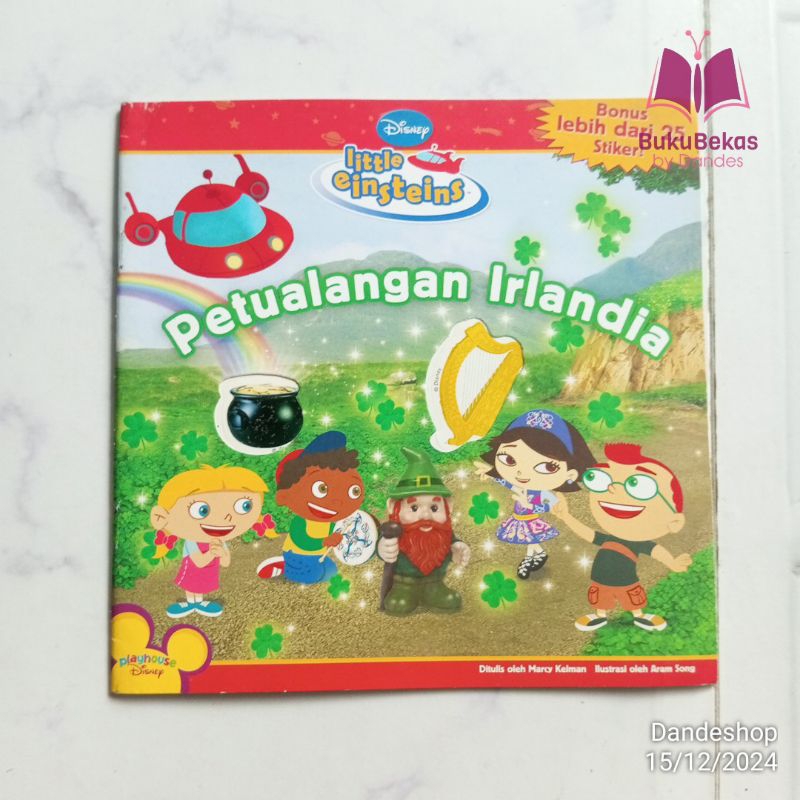 Disney Little Einsteins - Petualanagan Irlandia - Buku Cerita Anak Bekas Preloved