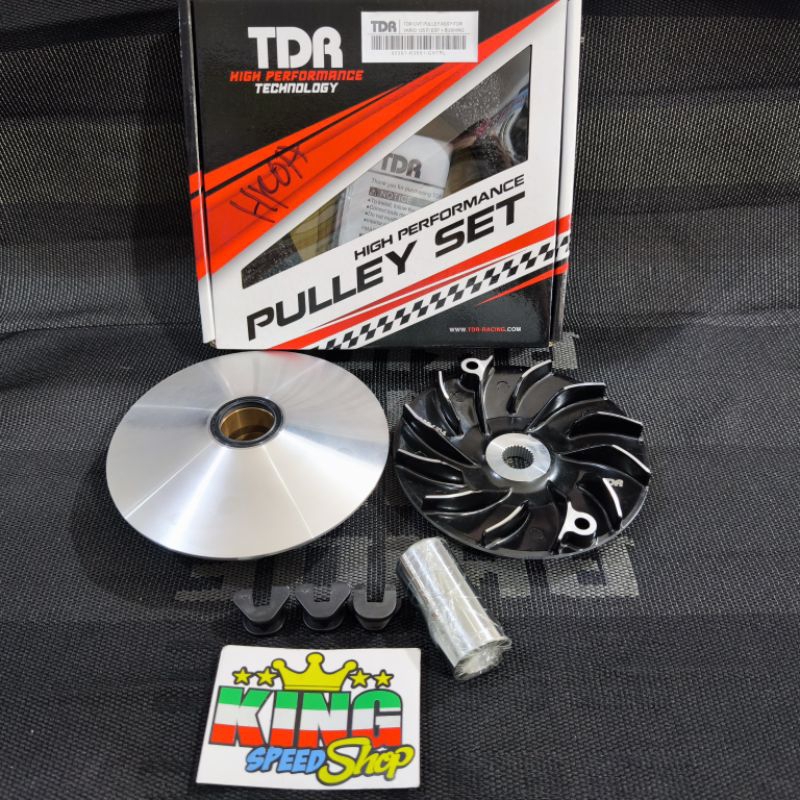PULLY SET TDR RUMAH ROLLER 13,5 DRAJAT BUAT HONDA VARIO 125 / VARIO 150 / PCX 150 / ADV 150