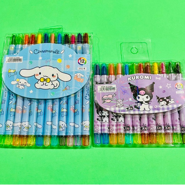 

CRAYON PUTAR 12 WARNA FANCY