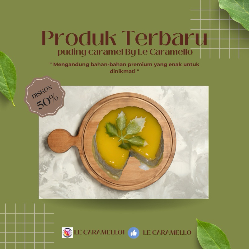 

puding caramel premium