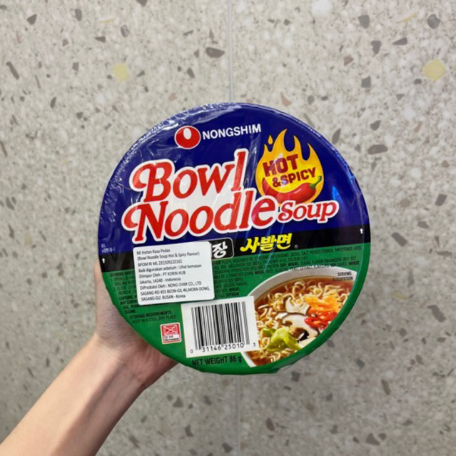 

Nongshim Bowl Noodle Hot & Spicy