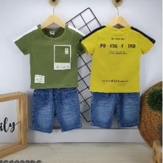 Stelan anak laki laki/ stelan uson