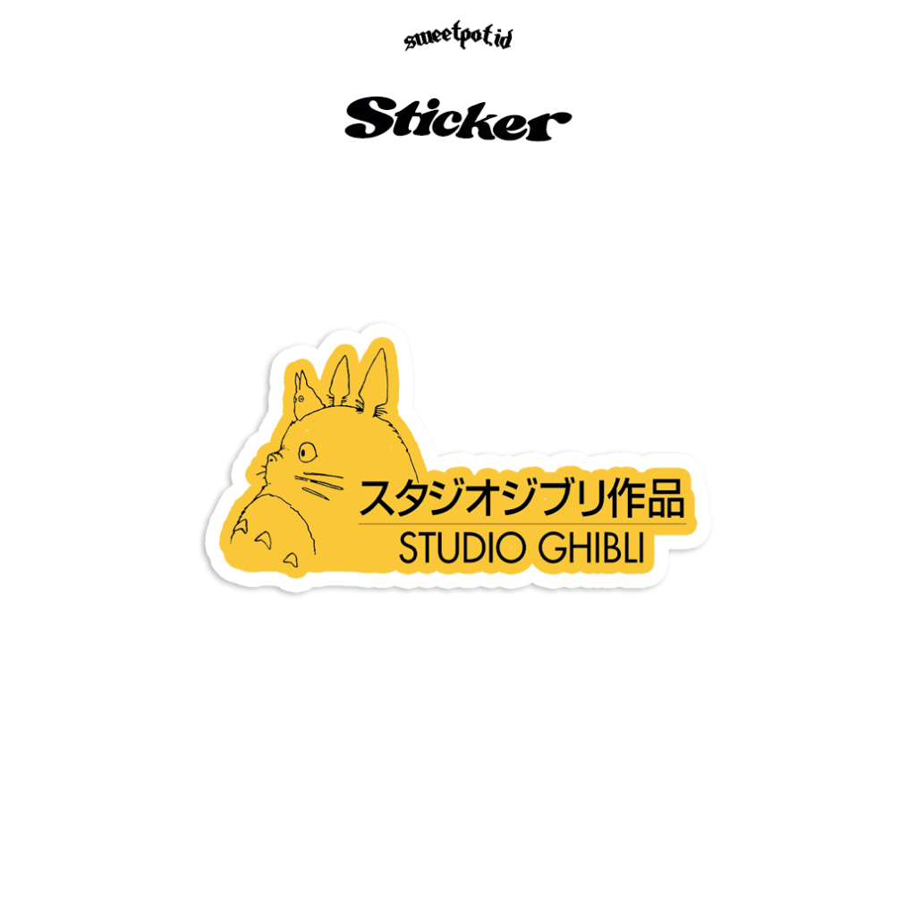 

(BISA COD) STIKER "GHIBLI" /STIKER ANIME / STICKER / PONYO / STIKER HELM / STIKER LOCAL BRAND / STIKER AESTETHIC / ANTI AIR / STICKER BIJIAN / STICKER ECERAN / STICKER METAL / STICKER POP / VIRAL