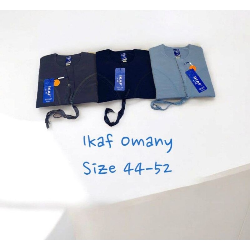 Jubah Ikaf Omani Remaja size 44-50
