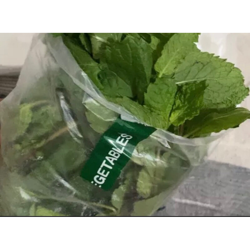 

Daun Mint segar Siap sajii 40 gram