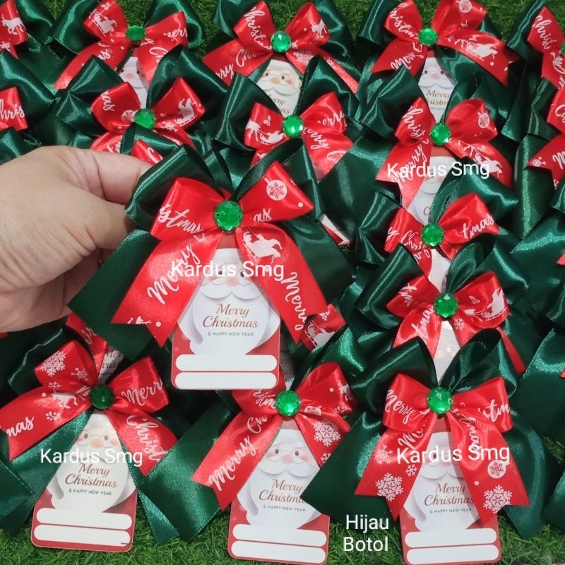 

READY SIAP KIRIM!! PITA+TAG NATAL(PER PCS)
