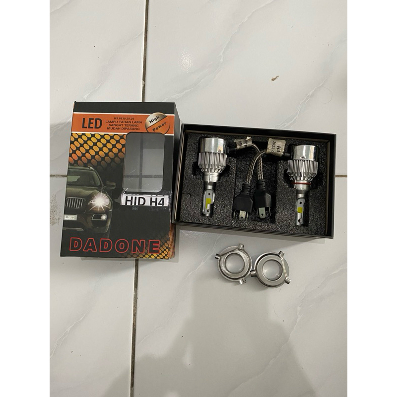 lampu H4 Dadone 6000k Bekas pakai