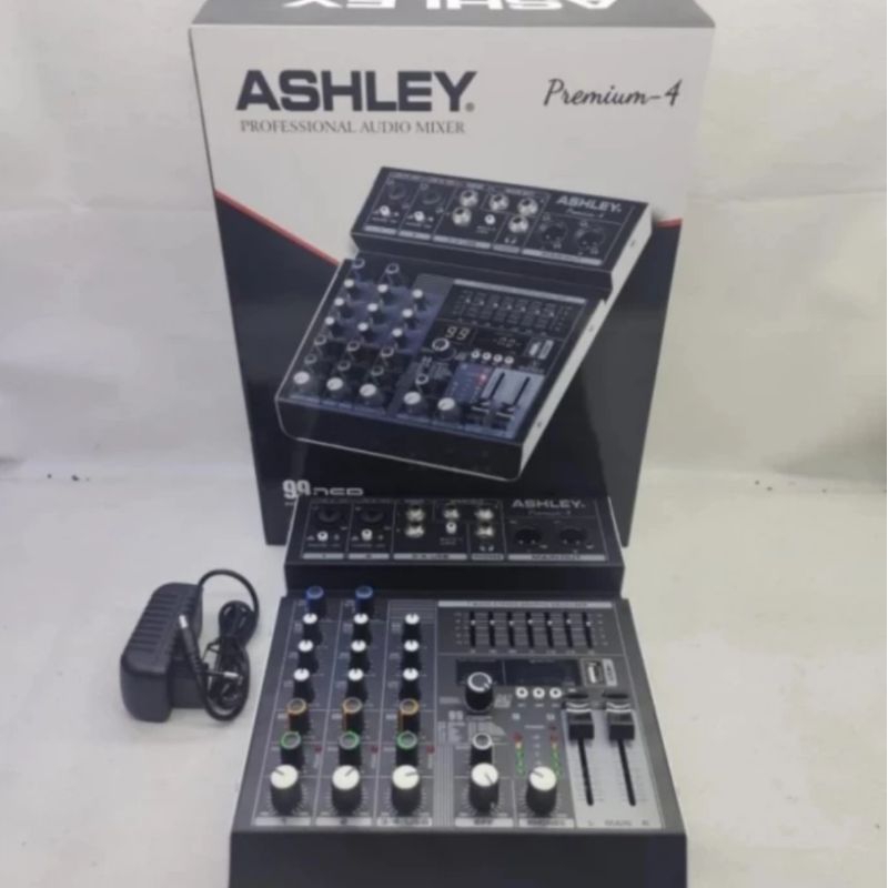 Mixer Ashley Premium 4 Channel Original Mixer Ashley Premium 4 Original