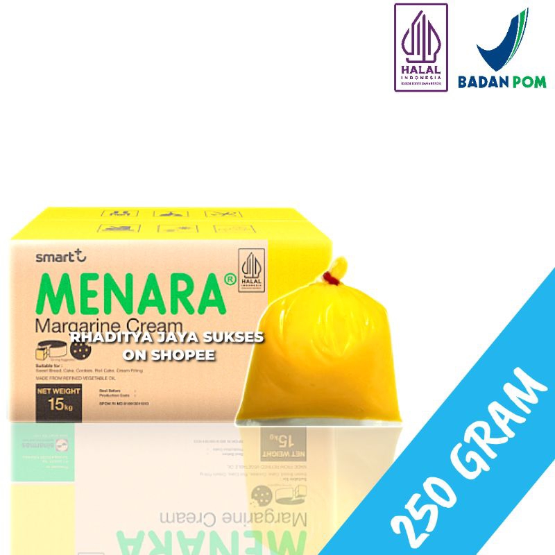 

Menara Margarin Krim Repack 250gr