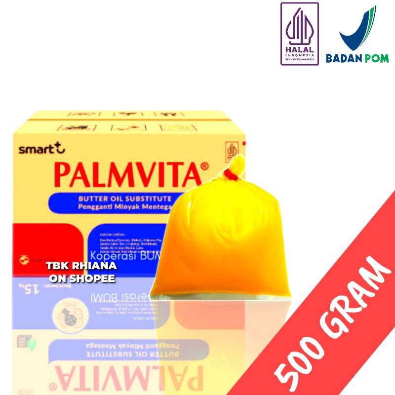 

Palmvita Butter Oil Substitute BOS 500gr Repack