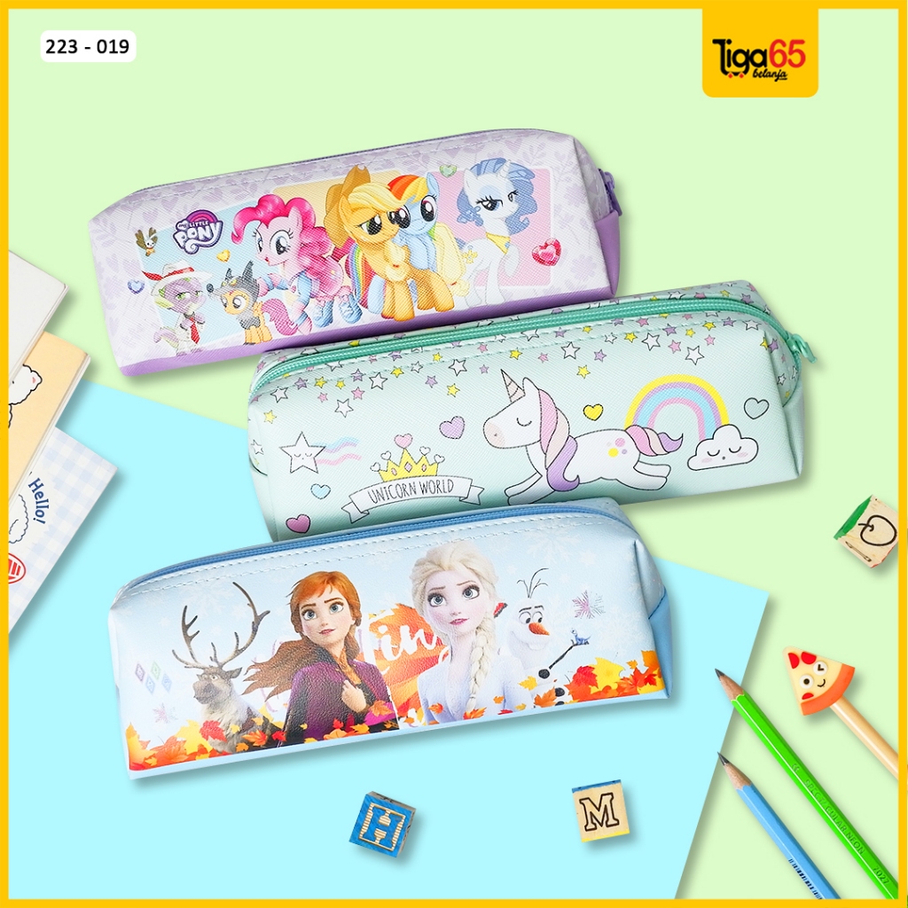 

Tempat Pensil Pulpen Karakter / Tempat Pensil Motif Anak / Pencil Bag / 223-019