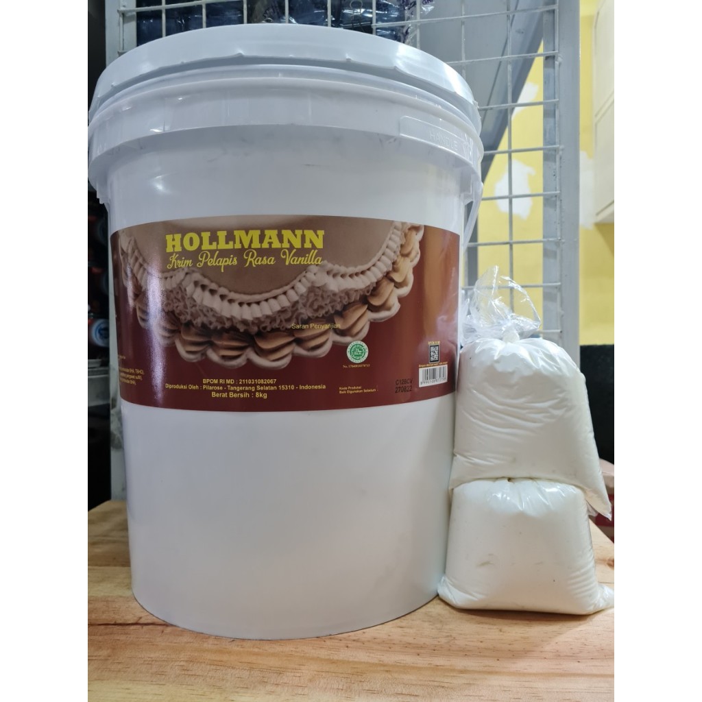 

HOLLMANN CREAM VANILLA RE-PACK 500 GR /HOLLMANN BUTTER CREAM 500 GR