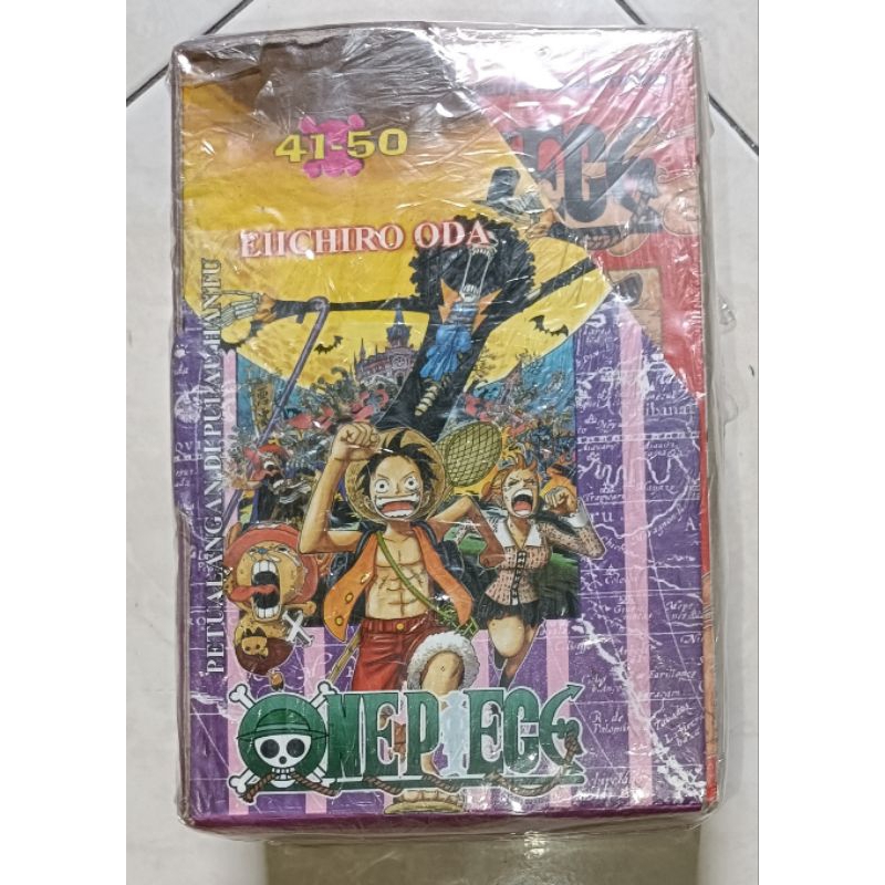 komik one piece box set vol 41-50 original segel