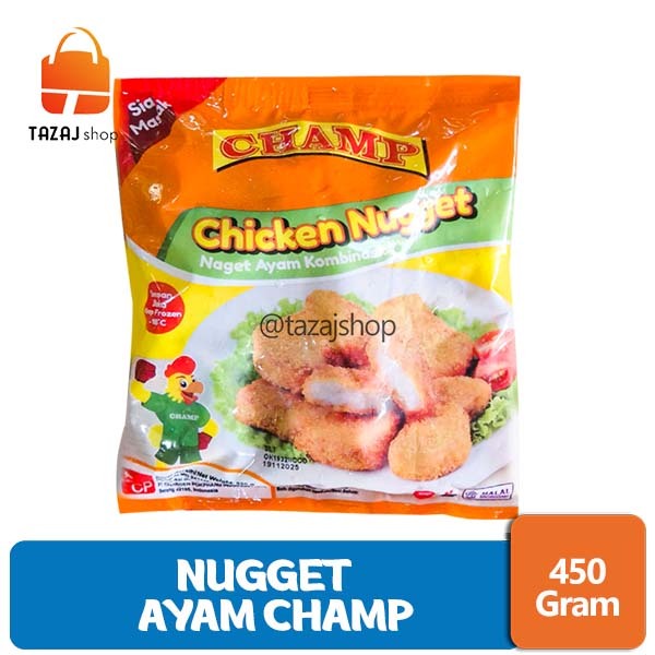 

Nugget Ayam Champ 450 Gram Chicken Nugget