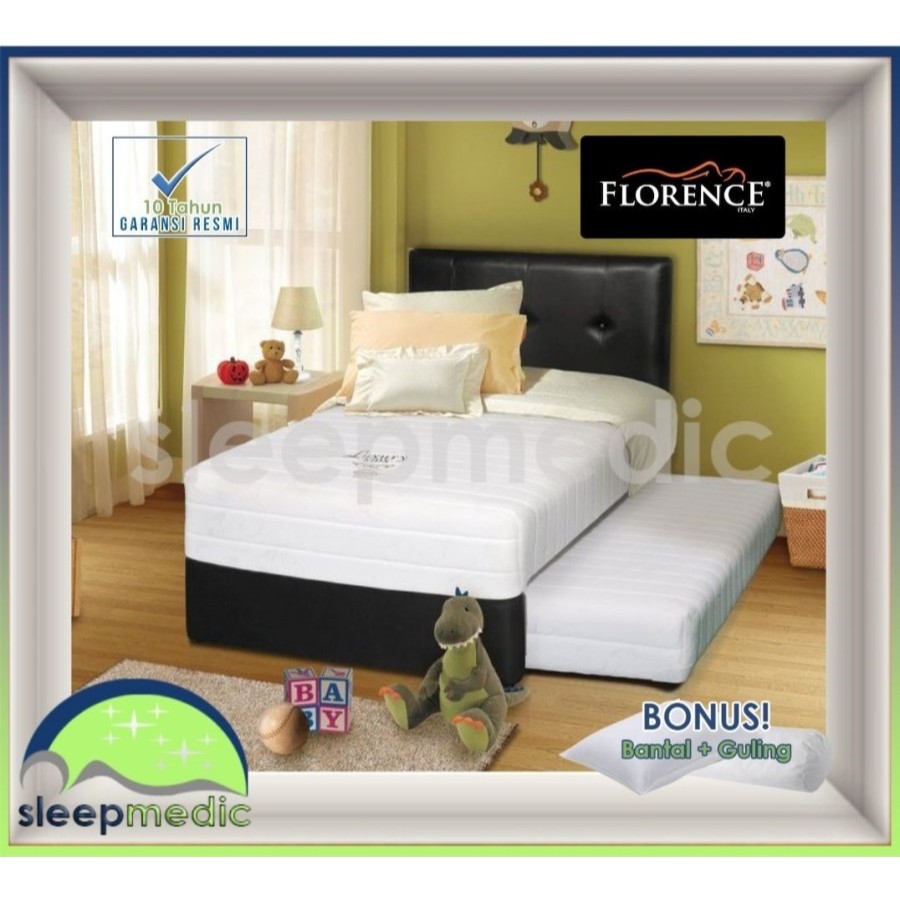 FLORENCE SpringBed 2in1 LUXURY KIDS ( Full SET ) 100 120