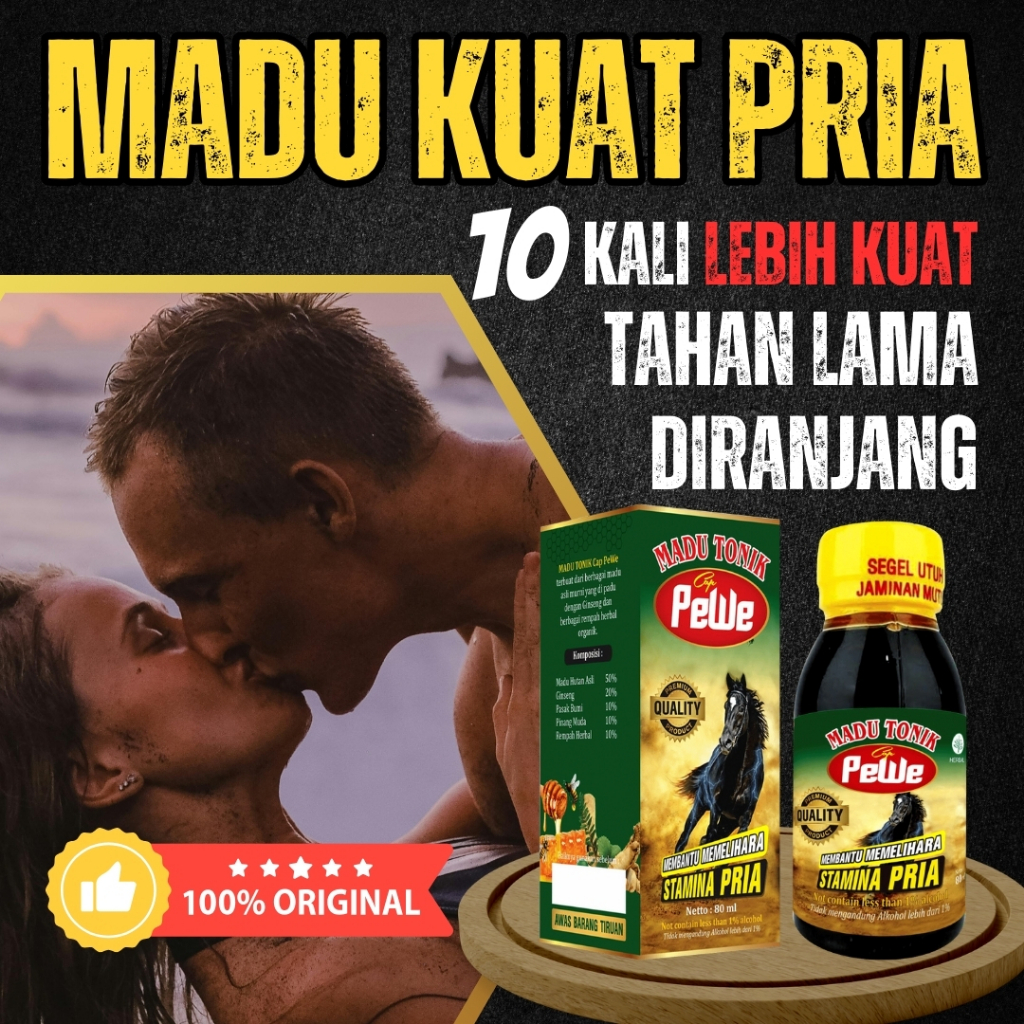 

Madu Tonik Pewe Asli Madukuat Stamina Kuat Tahan Lama Alami Penambah Stamina Pria Perkasa Di Ranjang