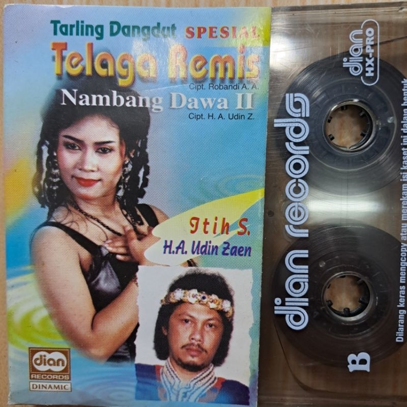 Kaset Itih S Album Telaga Remis