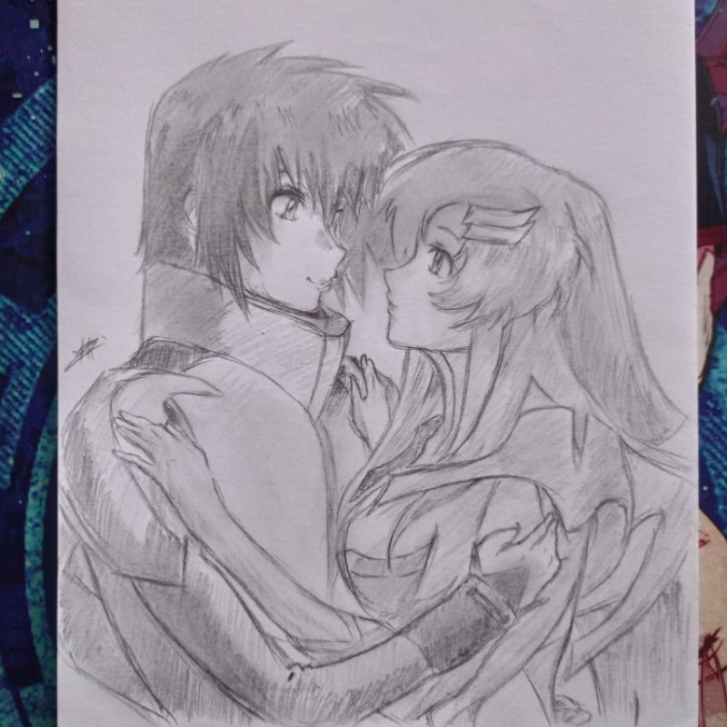 

SKETSA Anime Kira Lacus