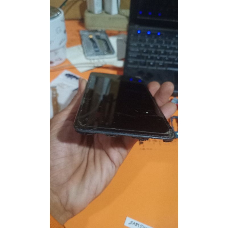 frame samsung A70/A705f bekas ori copotan