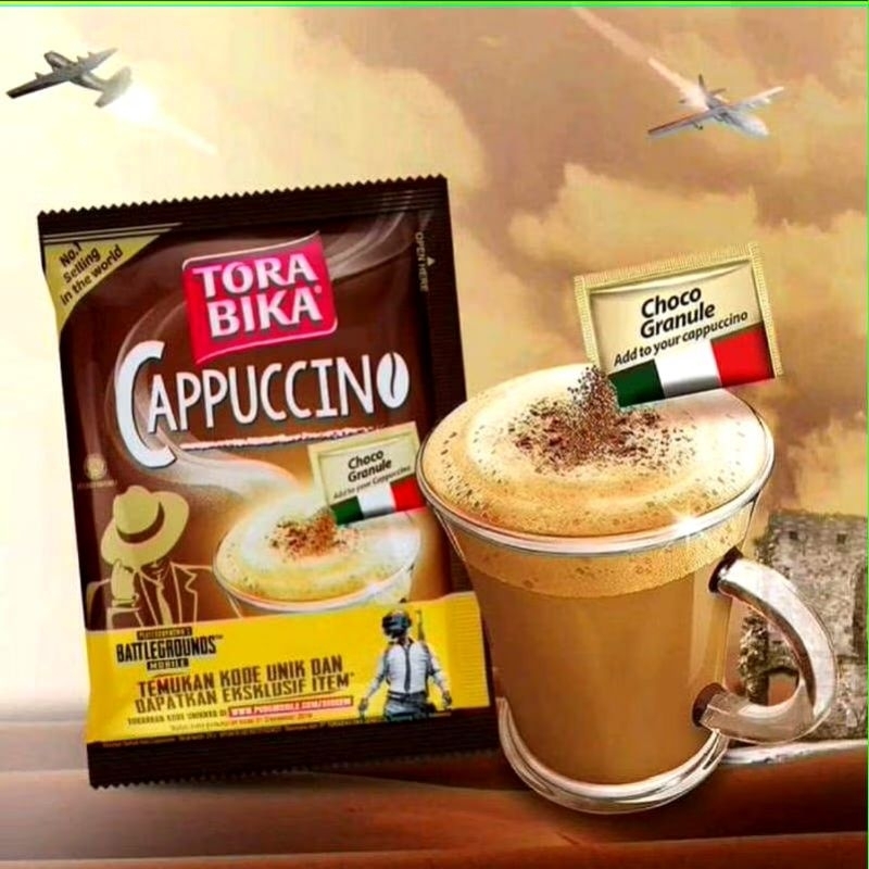 

Tora bika cappuccino renteng isi 10pcs