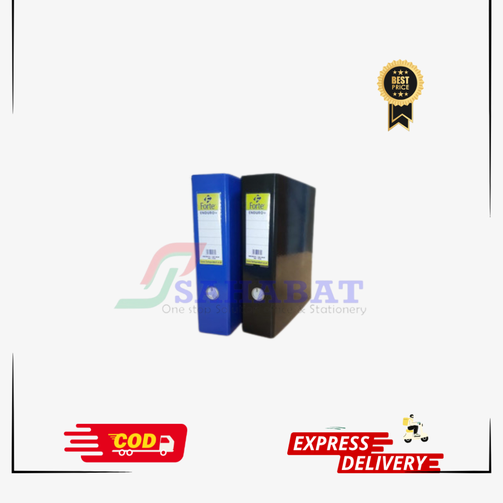 

ODNER FORTE F4 75 mm / ODNER MURAH GLOSY / ARSIP KERTA/ DOCUMENT ORGANIZER