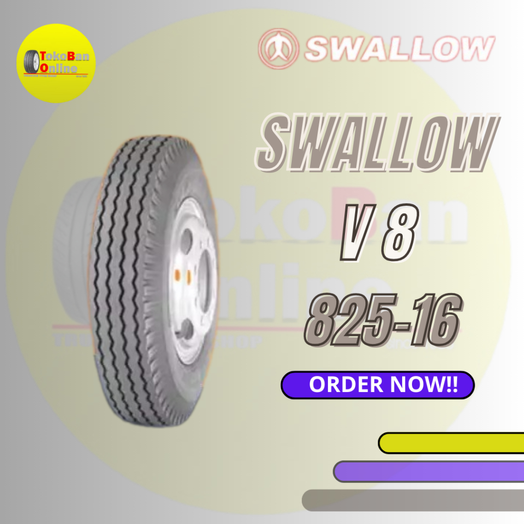 Ban Truck SWALLOW 825-16 14PR HD V8