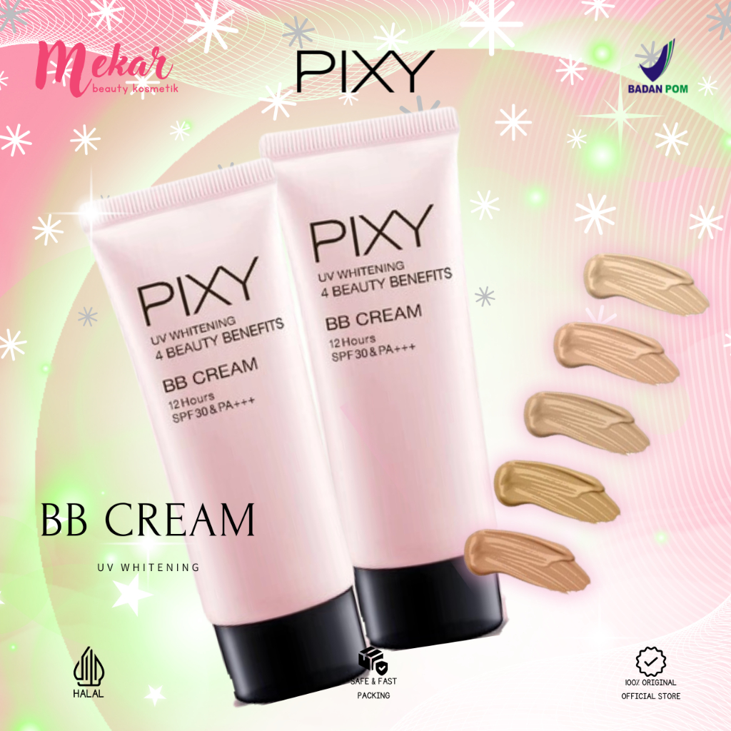 PIXY 4 Beauty Benefit Bb Cream 30ml | Bb Cream | Alas Bedak | BB Cream Pixy 100% Original BPOM