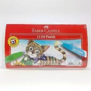 

Faber Castell Crayon 12 warna | Oil Pastel | Hexagonal